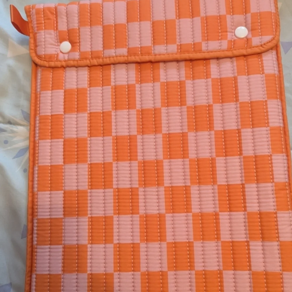 Padded Tablet Sleeve with Snap Closure Machine Washable NWT